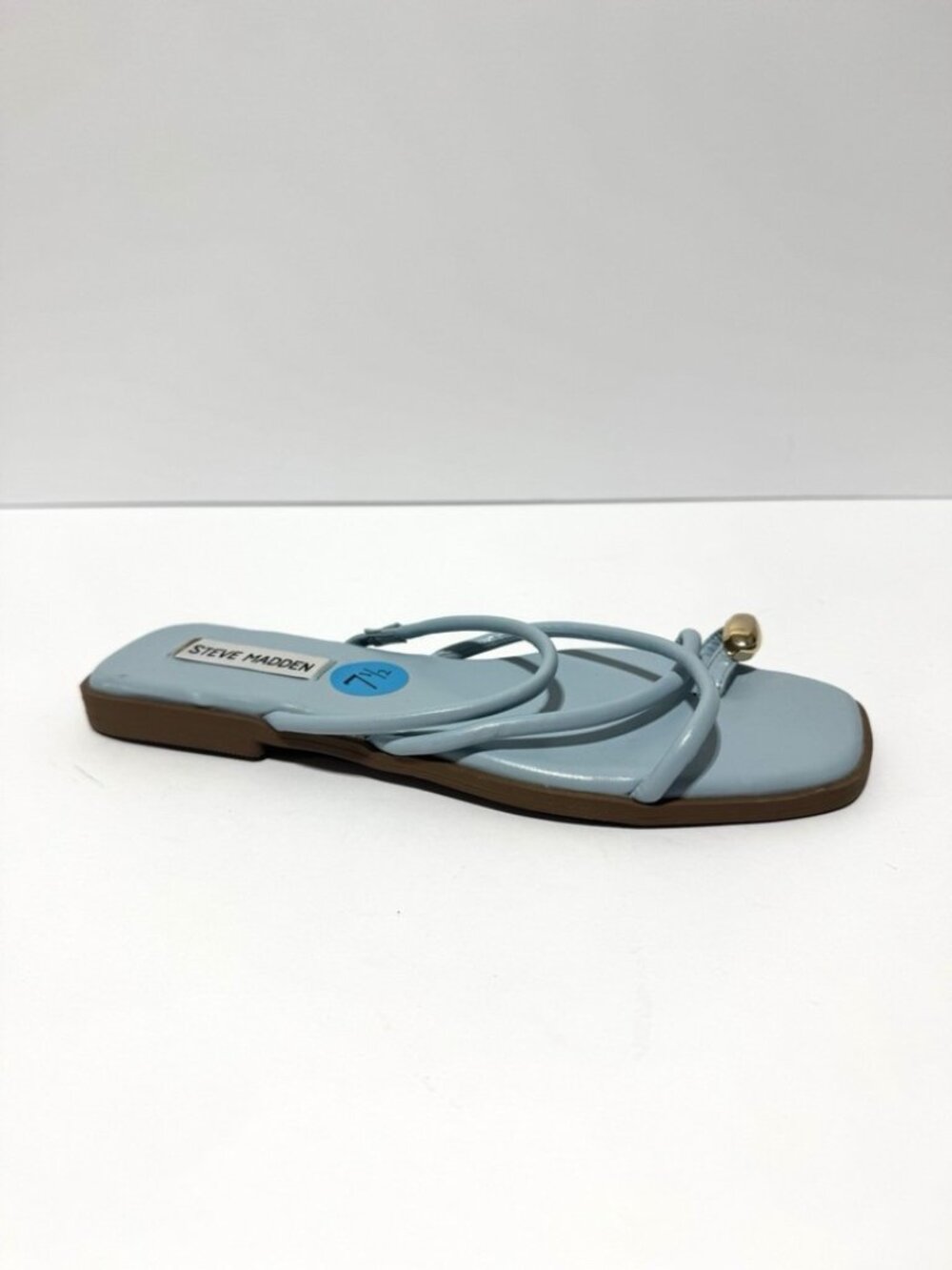 Steve Madden Womens Arielle Sandals Blue Size 7.5 M